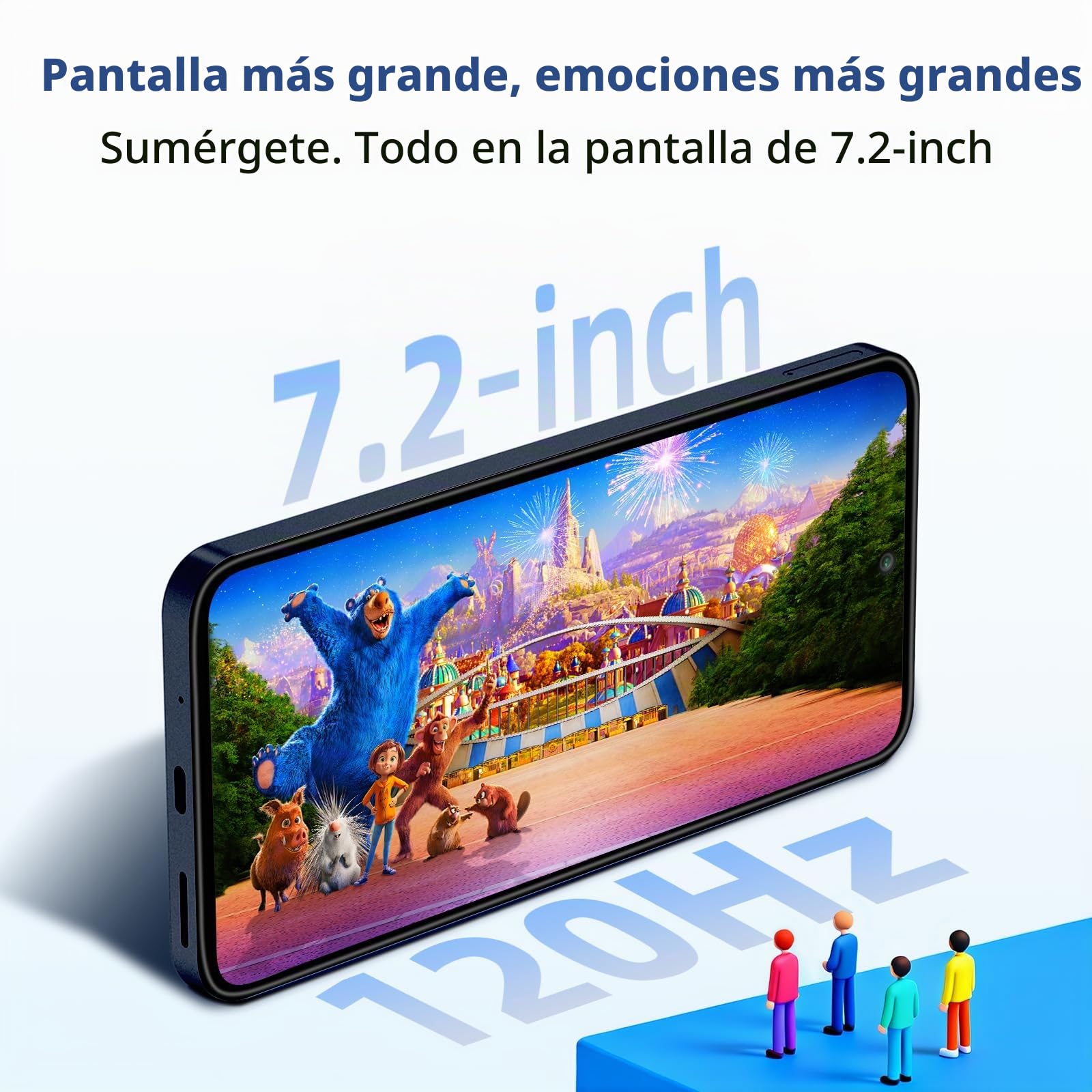 Amazon.com: OUKITEL Teléfono celular C69 desbloqueado, pantalla de
